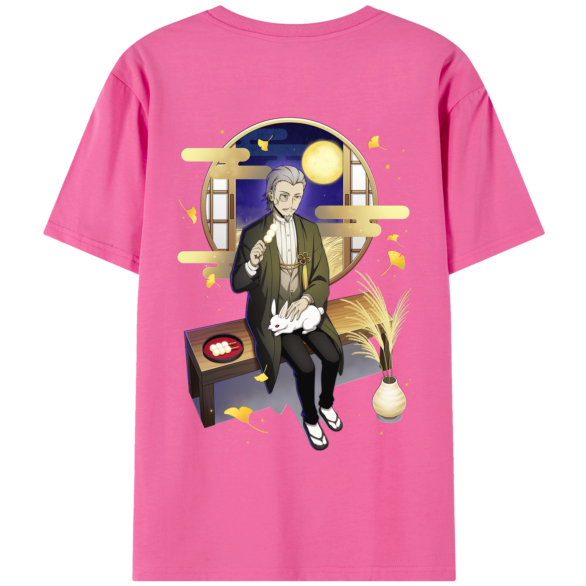 （画像用） 文豪ストレイドッグス Bungo Stray Dogs レディース半袖Tシャツ(バックプリント)
